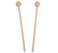 Hohopeti 2pièces Maillet Bois De Marteau Orff avec Pointe Ronde pour Xylophone Glockenspiel Carillon Et Cloche De Percussion