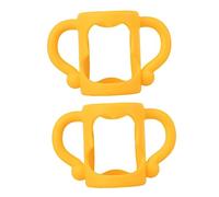 Hohopeti 2pièces Poignée Silicone Anti-dérapante Pour Bouteille De Lait Accessoire Pratique Pour Apprentissage De Alimentation