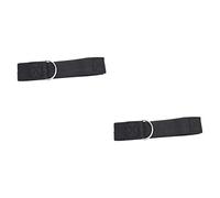 Hohopeti 2pièces Sangle De Poignet Sécurisée Pour Poussette Et Laisse Anti-perte Pour Chiens De Noir