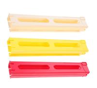 Hohopeti 3 Pièces Domino Train Accessoires Clips Support Cartes Domino pour Garçon Fille Pratique et Éducatif avec Style Aléatoire Cadeau Garçon Fille Couleur Aléatoire