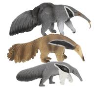 Hohopeti 3 pièces Figurines de Food Ant Eater Lot pour Garçon Fille Modèles Réalistes Animaux Naturels Décoration Éducative pour Garçon et Fille Cadeau Éveil et Collection