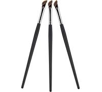 Hohopeti 3 Pièces Pinceau Eyeliner Fard à Paupières Pinceau Pour Sourcils Biseauté Outil Maquillage