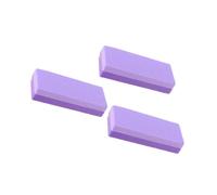 Hohopeti 3 pièces Râpe Double Face pour Exfoliante Éliminateur de Peau Morte Pierre Ergonomique PU pour Talons Lisses Soin pour Marche et Station Debout Prolongée