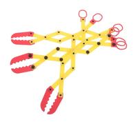 Hohopeti 3 Pièces Robot Mechanical Arm Kit DIY Interactive Claw Gripper Educational Stem Toy for Science Experiment and Hand-Eye Coordination Development
