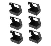 Hohopeti 30 pièces Boîte Papier Kraft avec Fenêtre Ouverte pour Emballage Savon Bijoux Boîte Cadeau Fête