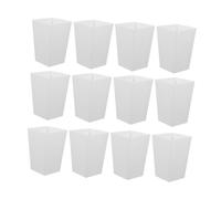 Hohopeti 36 pièces Boîtes Popcorn pour Fête Lot de Contenants Carton Blanc Minimaliste pour Popcorn Frites et Snacks Emballage Portable pour Soirées Cinéma et Réceptions