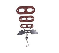 Hohopeti 3pièces De Traction pour Lézard Et Écureuil Ailes Sangle Pratique Synthétique Accessoire Extérieur pour Animaux De Compagnie Couleur Café