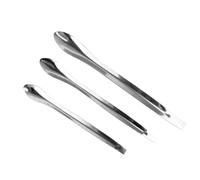 Hohopeti 3pièces Spatule De Maquillage Acier Inoxydable Outil De Sous- Pour Cuillère Cosmétique