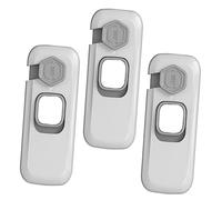 Hohopeti 3pièces Verrous De Sécurité Pour Garçon Fille Lot De Lock Anti-pincement Pour Et Réfrigérateurs Installation Facile Pour Garçon Fille