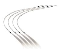 Hohopeti 4 Extensions de Queue de Cheval Tressées Synthétiques à Clips Style Boxe Longues Résistantes à la Chaleur Couleur Blanc Thé Gris pour Femmes et Adolescentes Coiffure Rapide