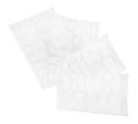 Hohopeti 4 feuilles Stickers French Nail Form Autocollants Silicone pour Extensions Ongles Manucure Facile et Précise