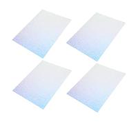 Hohopeti 4 Pcs Plaque Acrylique pour Présentation D'ongles Support de Photo Nail Art Affichage de Design D'ongles Manucure