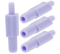 Hohopeti 4 Pièces Accessoires D'allaitement Tuyau Arrosage Connecteur De Tuyau Flexible Kit De Connecteur De Tuyau Connecteurs De Tuyaux Raccord De Violet Polypropylène