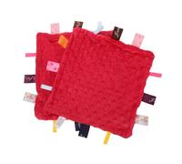 Hohopeti 4 Pièces Mouchoir Doudou Bébé Chiffon De Bave En Coton Pour Bébé Couverture Taggy Pour Tout-petits Couverture Bébé Taggies Peluches Pour Bébés Couvertures Nouveau-né Green Éponge