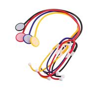 Hohopeti 4 Pièces Stéthoscope Plastique pour Garçon Fille Accessoire Rôle Médecin Développement Motricité Fine et Apprentissage Interactif