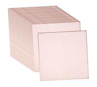 Hohopeti 40 Feuilles Papier Bouquet Fleurs Film Gelée Flexible Bord Doré Couleur Douce Romantique Protection Projets Floraux DIY et Mariages