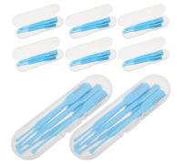 Hohopeti 48 Pièces Kit Coupe-poils Nez et Cure-oreilles Double Tête Tondeuse Manuelle Réutilisable pour Hommes et Femmes Nettoyeur Cire Auriculaire Portable et Outil Soin Voyage