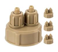 Hohopeti 4pièces Bouchons de Bouteille pour Générateur DIY Couvercles de Rechange Résistants et Étanches Accessoires Aquarium
