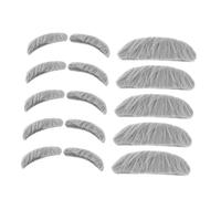 Hohopeti 5 ensembles Fausses Moustaches Sourcils et Barbes Autocollants Fourrure de Lapin Réaliste Accessoires Cosplay et Halloween pour Adultes et Garçon Fille Décorations de Fête