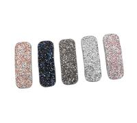 Hohopeti 5 pièces Barrettes à Cheveux Strass Épingles Décoratives Carrées Légères pour Femmes et Filles Accessoire Élégant pour Coiffures Variées Cadeau pour Mariage et Fête