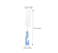 Hohopeti 5 pièces Brosse Fine Longue pour Nettoyage Aides Auditives Tube Flexible Légère et Kit Entretien pour Propreté des Appareils Auditifs