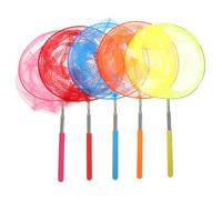 Hohopeti 5 pièces Filets Télescopiques pour Garçon Fille INOX Filet Attraper Insectes Portable et Extensible