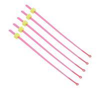 Hohopeti 5 Pièces Lot de 5 Rallonges pour à Pêche sur Glace 14 CM - Extension Rigide Compatible en Eau Douce et Mer - Revêtement Résistant au Froid pour Pêche Hivernale en Extérieur