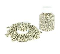 Hohopeti 500 pièces Anneaux Tresses Cheveux Silicone Beige Accessoires Dreadlocks et Extensions Bague Maintien Antidérapante pour Hommes et Femmes