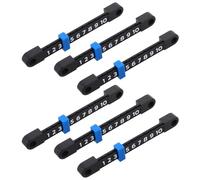 Hohopeti 6 compteurs de Score Baby-Foot HIPS 10 Chiffres | Lot de 6 pièces, installation facile, suivi précis des points, affichage clair pour bureau et tournoi