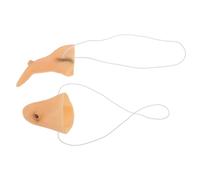 Hohopeti 6 Ensembles Witch Costume Nose Chin With Adjustable Elastic Band Halloween Wizard Nose Props For And Adults Cosplay Masquerade Carnival Party Accessories