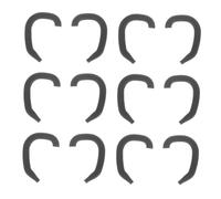 Hohopeti 6 paires Correcteurs Auriculaires pour Garçon Fille Supports Oreillettes Externes pour Oreilles Décollées Confortables et Légers Protection Auriculaire Noire