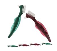 Hohopeti 6 Pièces Brosse De Nettoyage Pour Prothèses Dentaires Brosse D'entretien De Retenue Mini Pinceaux De Dents Nettoyage Nylon