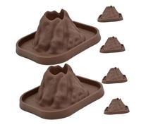 Hohopeti 6 Pièces Kit Modèle Volcanique Scientifique Décor Réaliste pour Éruptions Éducatif pour Projets et Expériences Scientifiques