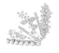 Hohopeti 6 pièces Lot de Pinces à Cheveux Cristal Mariage Barrettes Strass Élégantes pour Mariée Demoiselles Honneur et Filles Honneur Tenue Ferme et Style Raffiné