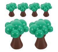 Hohopeti 6 Pièces scène de Train Arbres forestiers Maquette Accessoire modelisme décor Miniature paysager Green