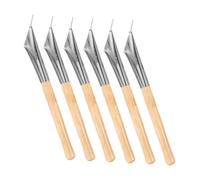 Hohopeti 6 Pièces Stylo de Batik pour Argile et Poterie Outils de Sculpture et Modelage DIY Polyvalents pour Artistes et Étudiants