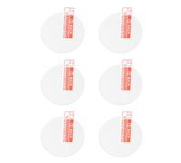 Hohopeti 6PCS Watch Screen Protective Film Compatible for Garmin Fenix6 Pro Tempered Glass Scratch Resistant Clear Screen Visibility Easy to Stick Dust Protection