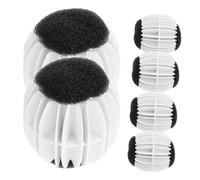 Hohopeti 6pièces Lot de Boules De Lavage Antitangles Éliminateur De Peluches Et Cheveux pour Machine à Laver Pratique Et Réutilisable pour Linge Propre Et Nettoyé
