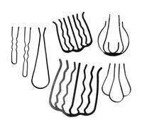 Hohopeti 7 pièces Peignes et Pinces Cheveux Françaises Alliage Accessoires Coiffure Élégants pour Femmes Fourchettes à Cheveux Décoratives Résistantes et Confortables