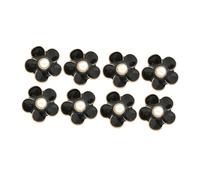 Hohopeti 8 pièces Accessoires Bricolage Alliage pour Cheveux et Chaussures Décoratifs Camélia Réparation et Personnalisation DIY