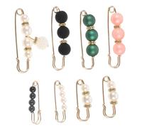 Hohopeti 8 pièces Broche Pince Ceinture avec Artificielle Fixateur pour Pantalon et Jupe Accessoire Mode Femme pour Ajuster et Maintenir