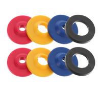 Hohopeti 8 pièces Kit Limiteur Débit Silicone avec Joints Étanches pour Pommeau Fixe et Tuyaux Installation Facile Économiseur Eau Anti-Fuite