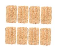 Hohopeti 8 Pièces Ornements Miniatures de Paille Décoration Miniature de Maison de Poupée Faux Mini Ballots de Foin pour Scène de Ferme et Décor Automnal