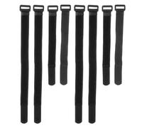 Hohopeti 8 pièces Sangle de Fixation Vélo Nylon Sangles Arrimage Cliquet Résistantes pour Transport Sécurisé de VTT Compactes et Durables