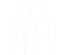 Hohopeti 8 pièces Set de Guichets Croquet Métal pour Jeux Extérieurs Jardin Piquets Sol pour Croquet Gateball et Football Jeu de Pelouse Familial Polyvalent