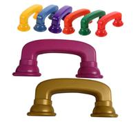 Hohopeti 8 Téléphones Chuchotants en Plastique Colorés, Éducatif pour Tout-Petits, Stimulation Motricité Fine et Reconnaissance des Couleurs, Lot de 8 Pièces Multicolores