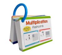 Hohopeti 85 Cartes Flash de Multiplication pour Enfants - Cartes effaçables à Sec - Outils pédagogiques pour la Maternelle et Les activités à la Maison