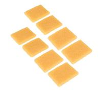Hohopeti 8pièces Gomme Crêpe Caoutchouc pour Masquage Artistique Outil De Nettoyage pour Peinture Gomme à Effacer Légère pour Retrait Adhésif