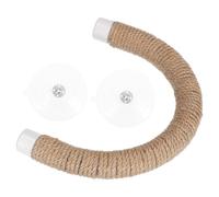 Hohopeti à Broyer Les Griffes du Perroquet Support De Perchage De Perroquet Bird Play Stand Perchoirs pour Oiseaux Perchoir Suspendu Light Brown