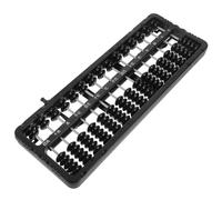 Hohopeti Abacus Rods Beads for with Onekey Reset Educational Tool for Math Learning Child Friendly Design Counting Toy